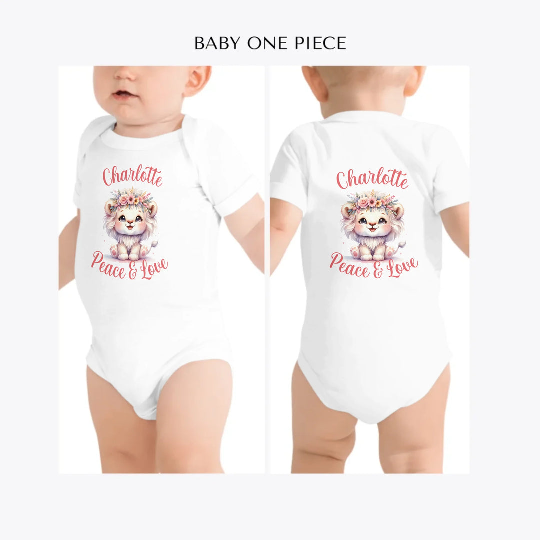 pastel-boho-lions-custom-baby-one-piece-artfulane