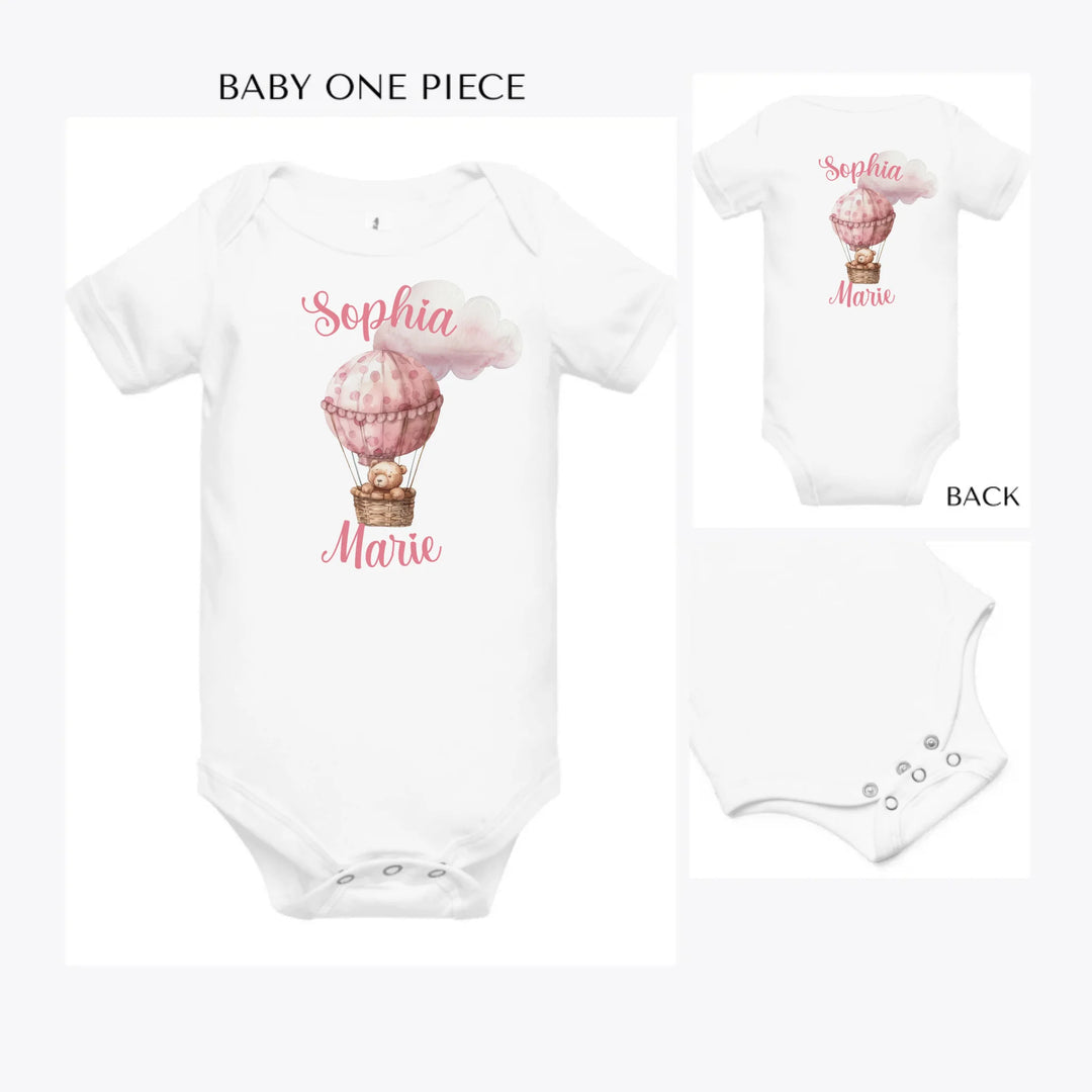 Teddy-Bear-Hot-Air-Balloon-custom-baby-onesie-artfulane