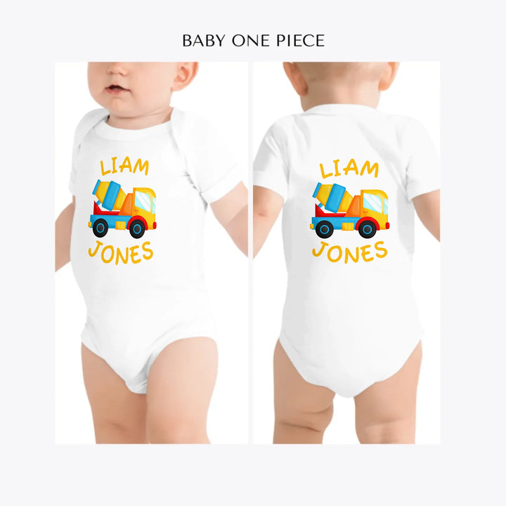 Construction-Trucks-custom-baby-one-piece-artfulane