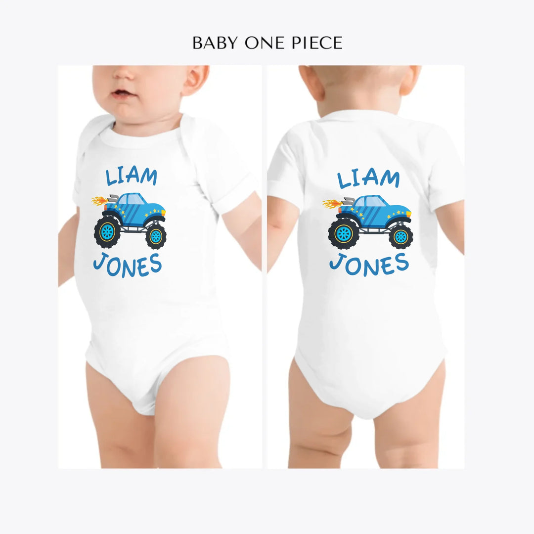 Monster-Trucks-custom-baby-one-piece-artfulane