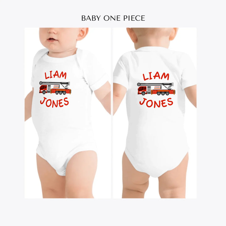 Red-Fire-Trucks-custom-baby-one-piece-artfulane