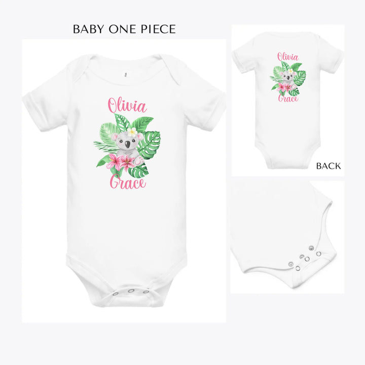 Watercolor-Baby-Tropical-Animal-custom-baby-onesie-artfulane