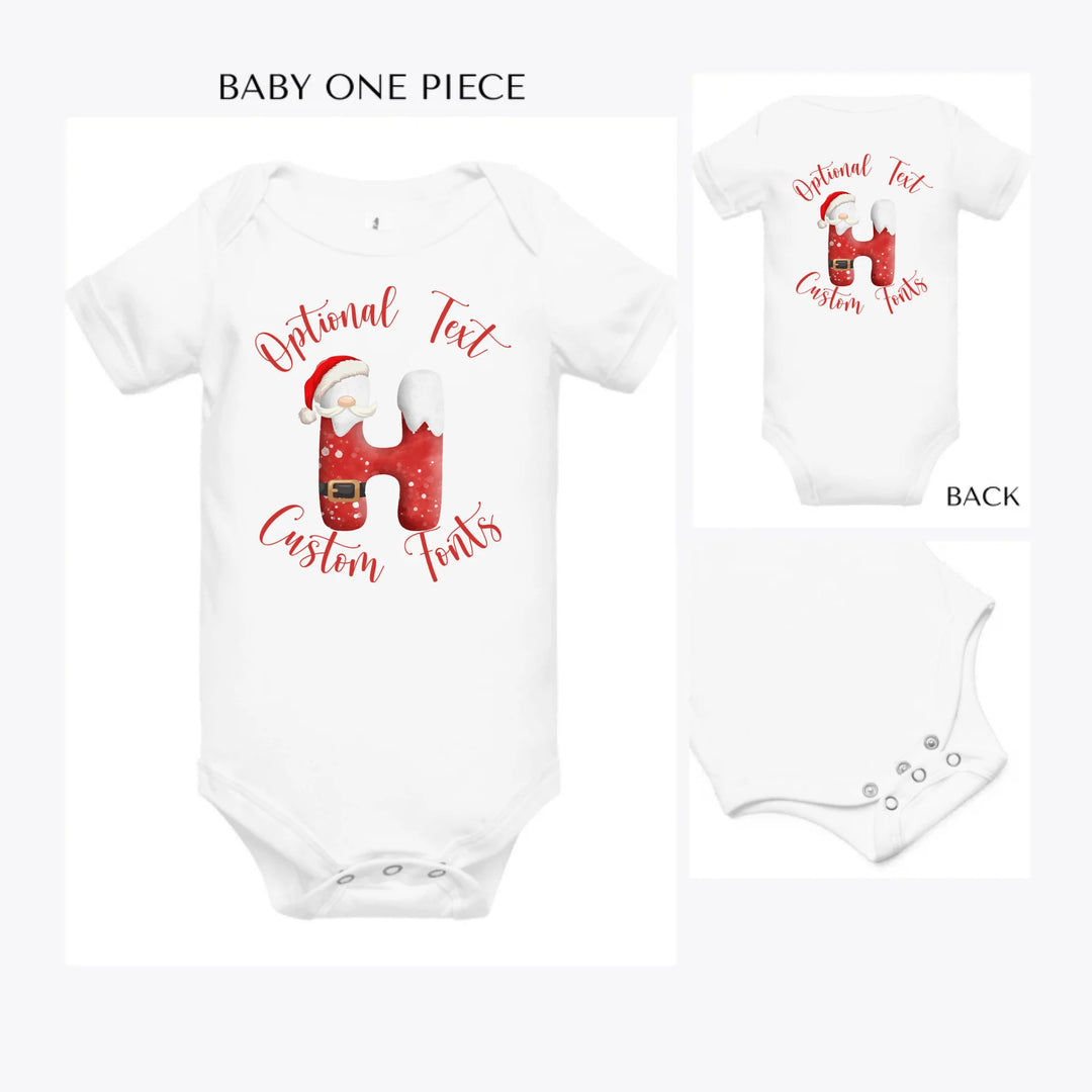 Christmas-Santa-Suit-Letter-Initial-custom-baby-onesie-artfulane