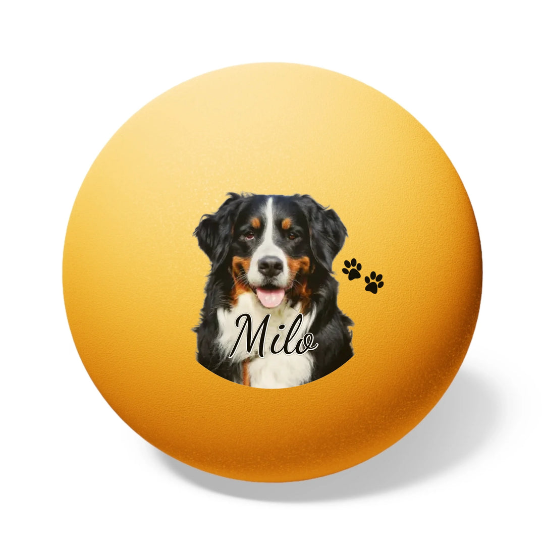 Custom personalized Photo Ping Pong Balls featuring uploaded photo, name, and matching design in any color — premium gift for sport lovers by ARTFULANE
