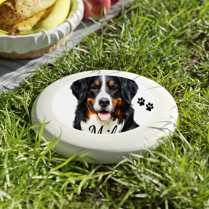Custom personalized Photo Frisbee featuring uploaded photo, name, and matching design in any color — premium gift for sport lovers by ARTFULANE