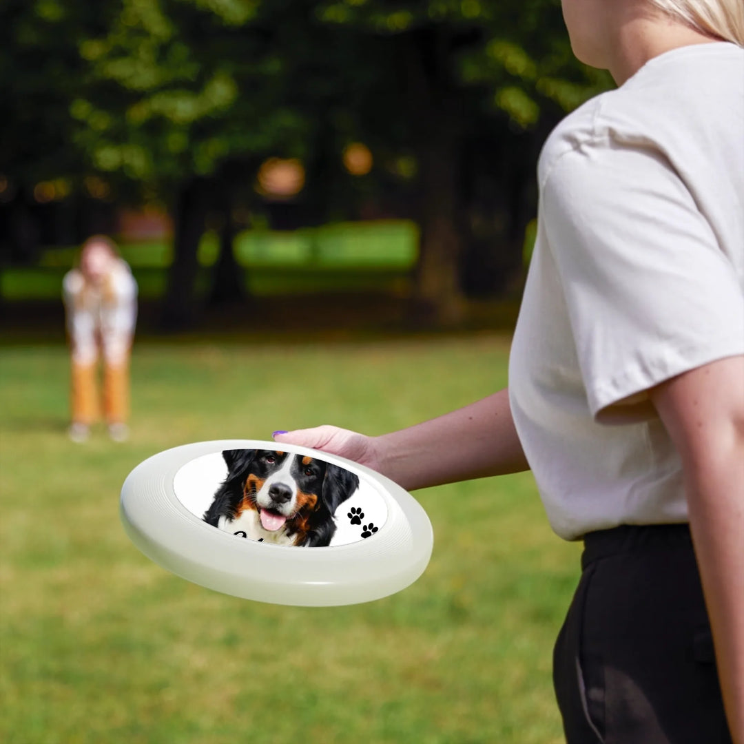 Custom personalized Photo Frisbee featuring uploaded photo, name, and matching design in any color — premium gift for sport lovers by ARTFULANE