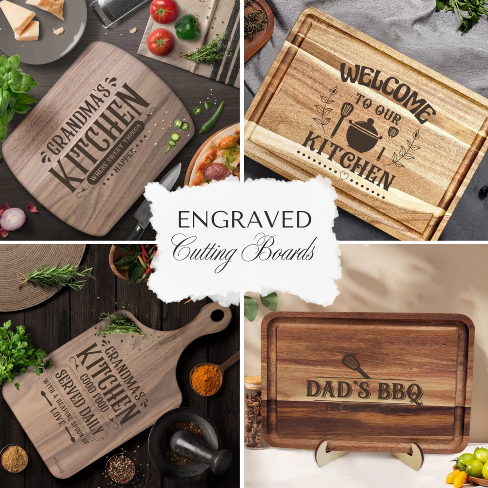 Engraved Wooden Cutting Boards - Kitchen Quotes - ARTFULANE