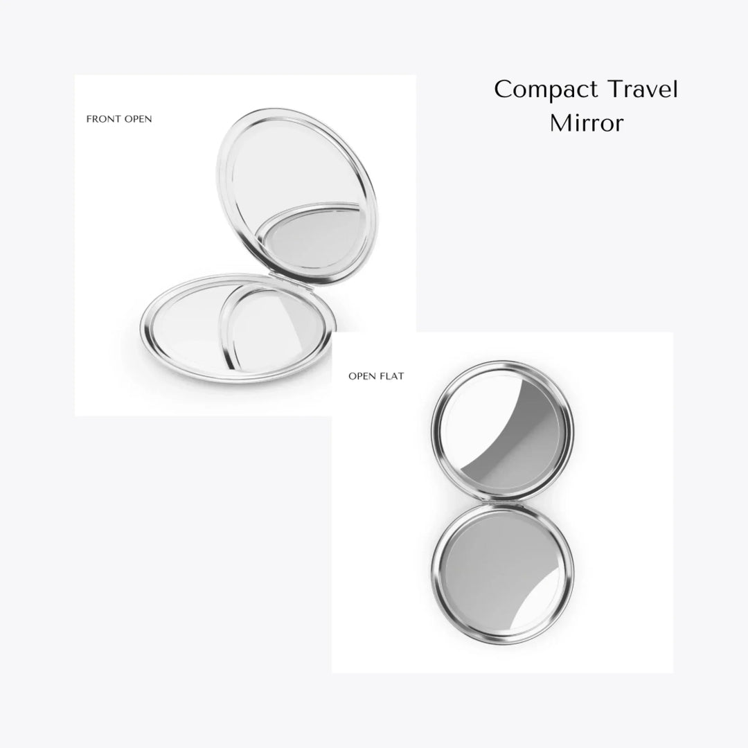 Product details of compact travel mirror by ARTFULANE