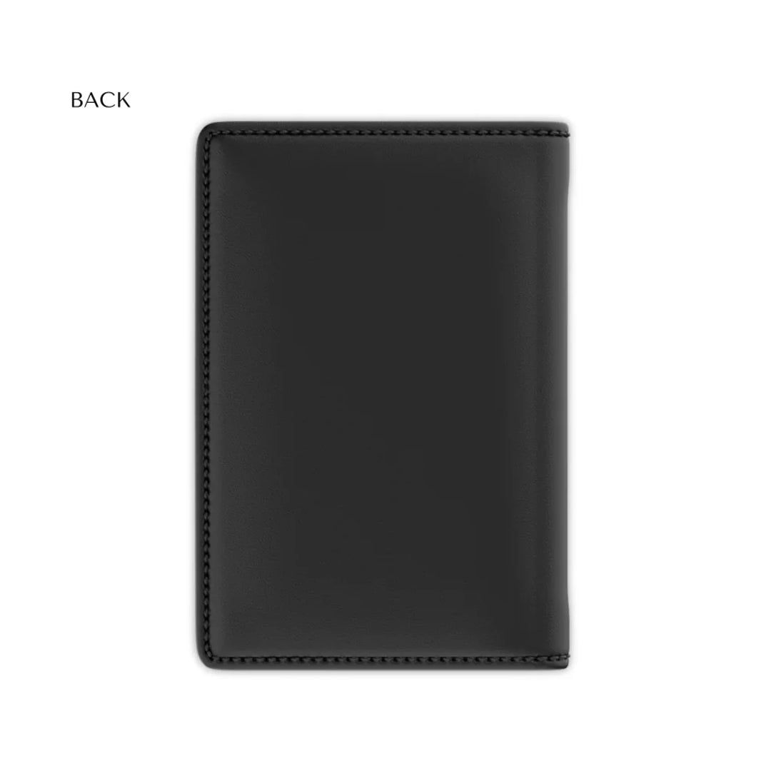 Passport Cover Back--Custom spiral text, fonts, and colors-ARTFULANE