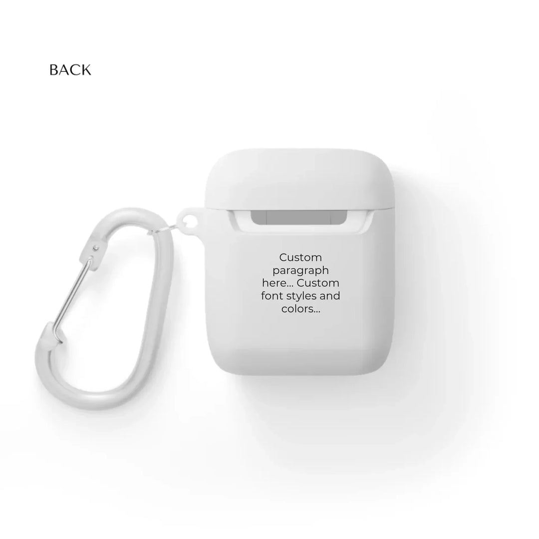 AirPods and AirPods Pro Case Cover Back
