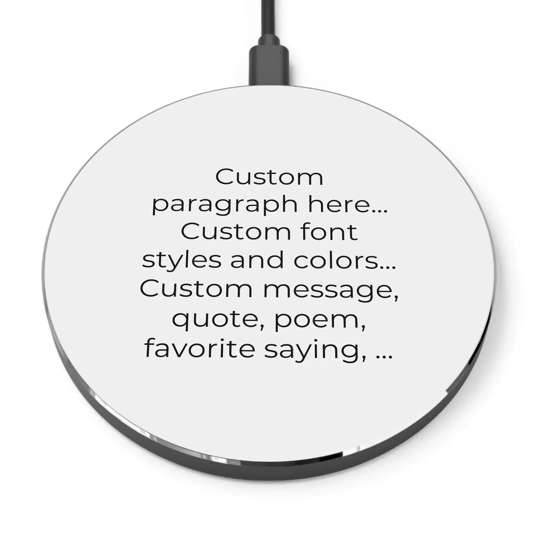 WIRELESS CHARGER FRONT