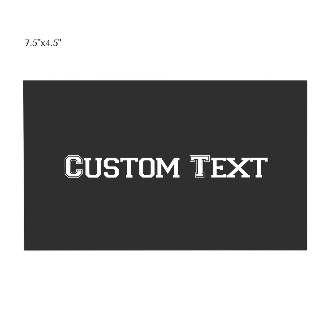 CAR MAGNET 7.5x4.5 Front