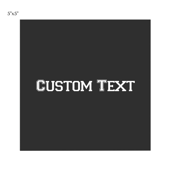 CAR MAGNET 5x5 Front