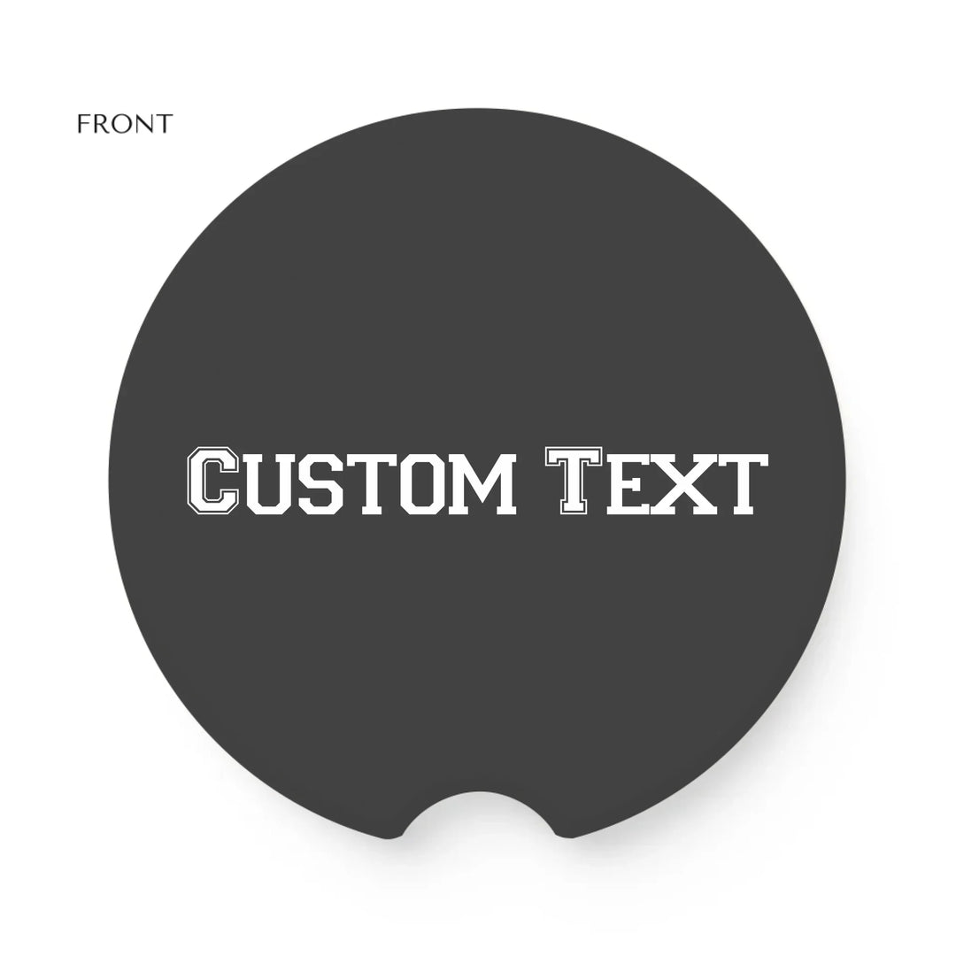 SOAPSTONE CAR COASTER Front