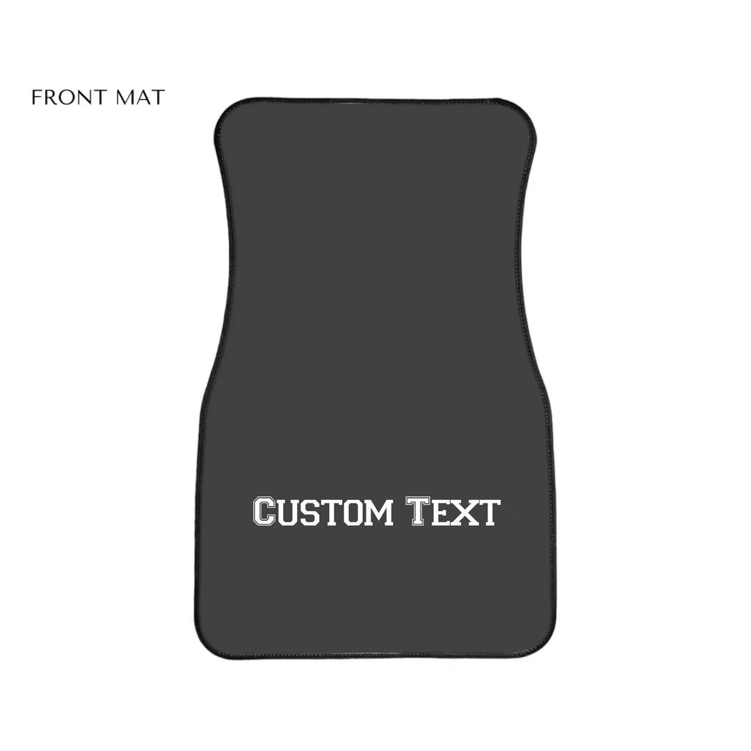 Car Floor Mats Front Flat