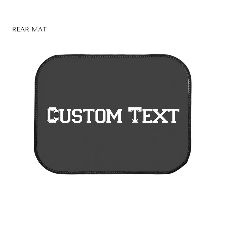 Car Floor Mats Rear Flat