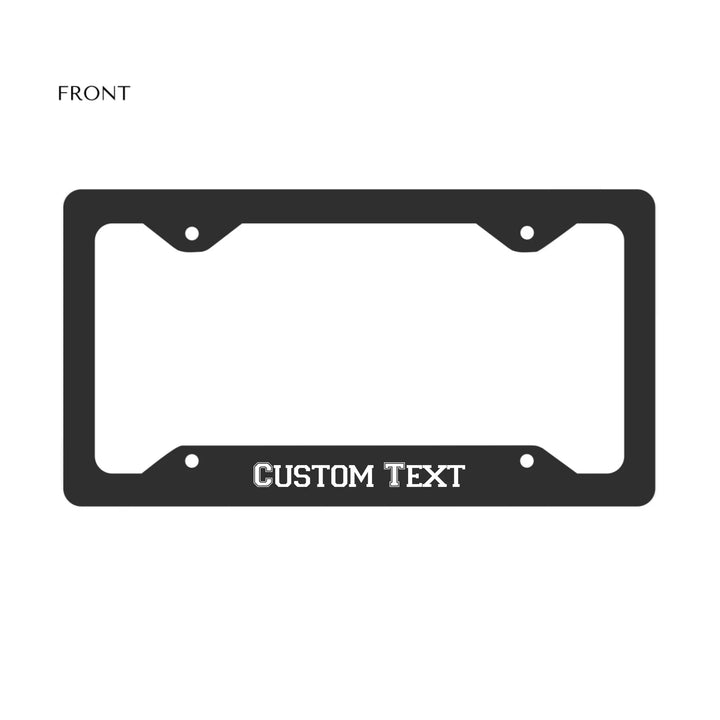 LICENSE PLATE FRAME METAL Front