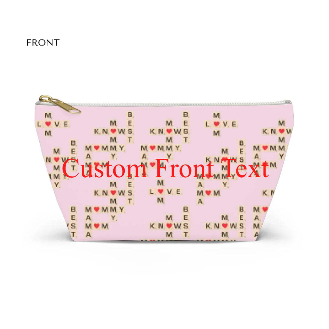 Custom-Travel-Accessories-structured-accessory-pouch-front-Mom-Knows-Best-artfulane