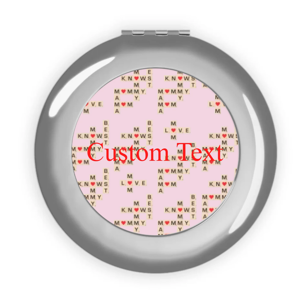 Custom-Travel-Accessories-compact-travel-mirror-front-Mom-Knows-Best-artfulane