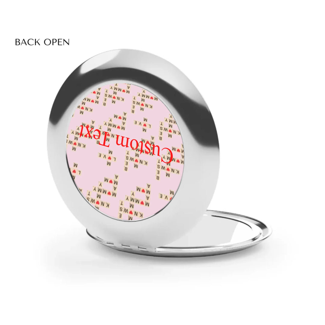 Custom-Travel-Accessories-compact-travel-mirror-back-open-Mom-Knows-Best-artfulane