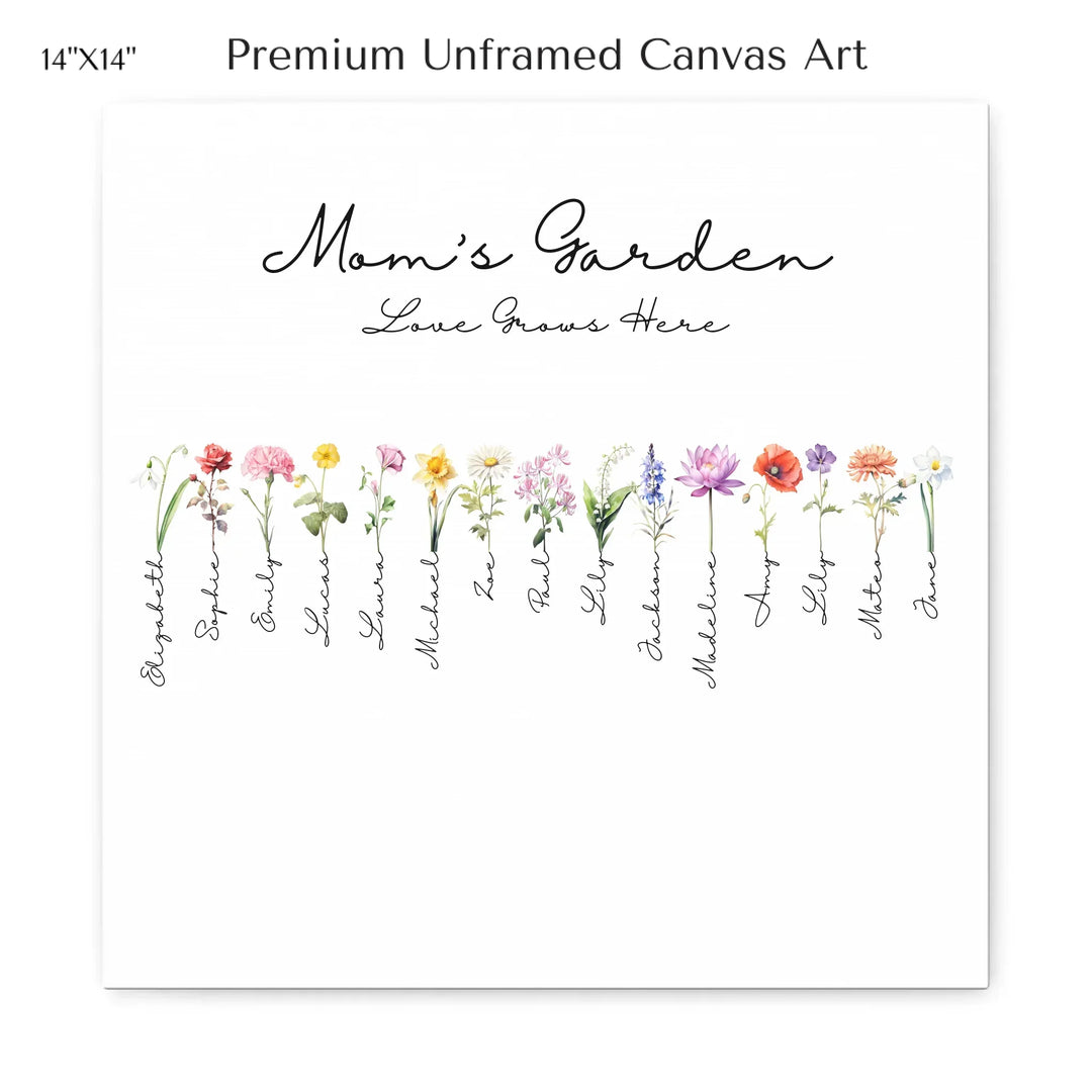 14x14 stretched canvas