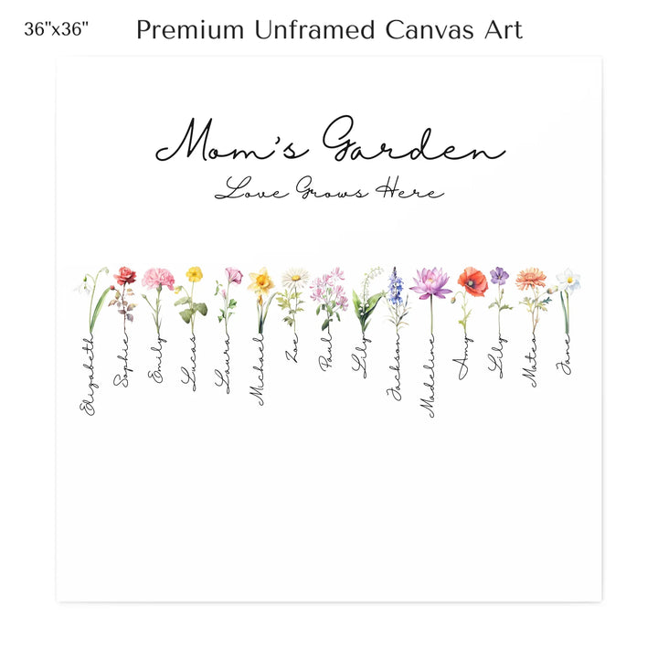 36x36 stretched canvas