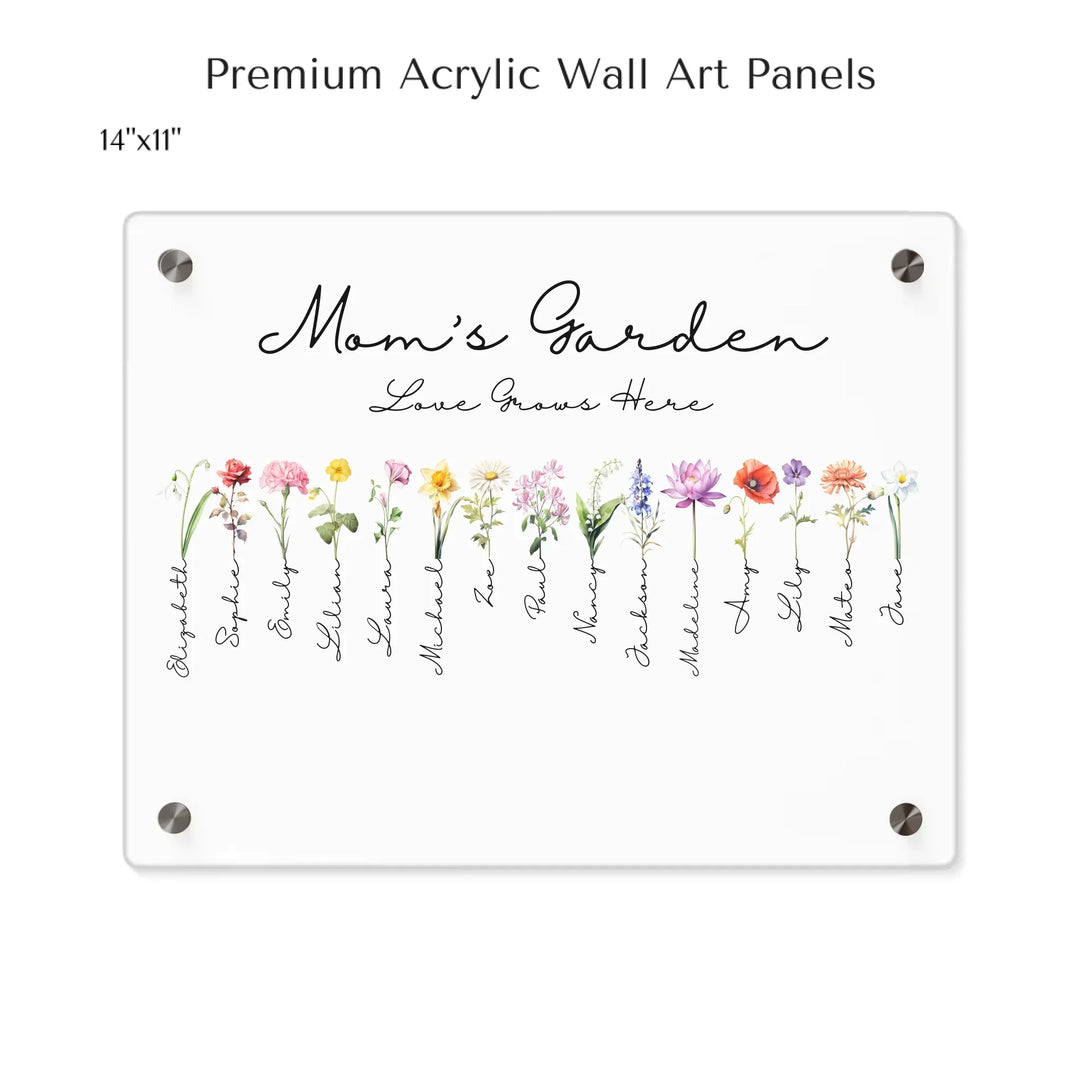 14x11 acrylic panel print