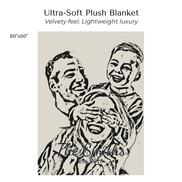 Create-Your-Custom-Watercolor-Birth-Month-Flower-Garden-velveteen-Blanket-80x60-artfulane