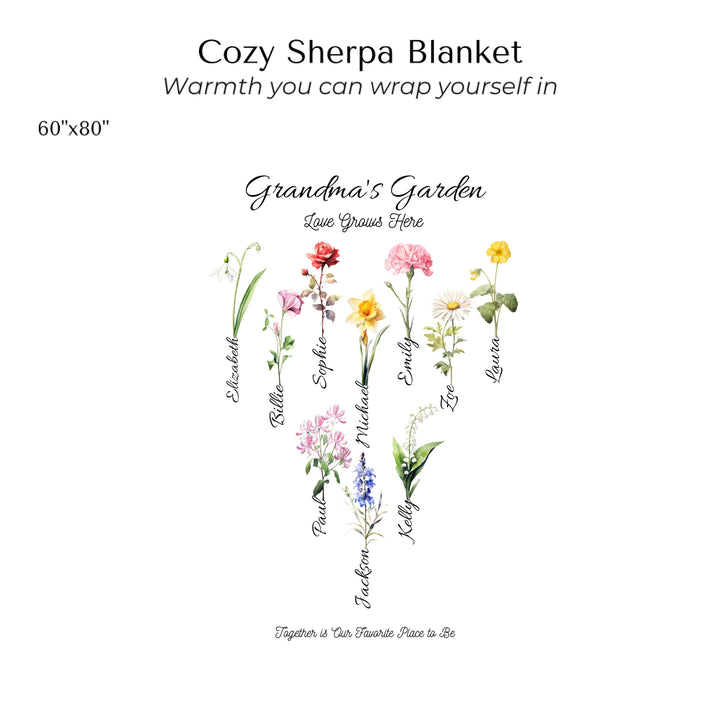 Create-Your-Custom-Watercolor-Birth-Month-Flower-Sherpa-Blanket-artfulane