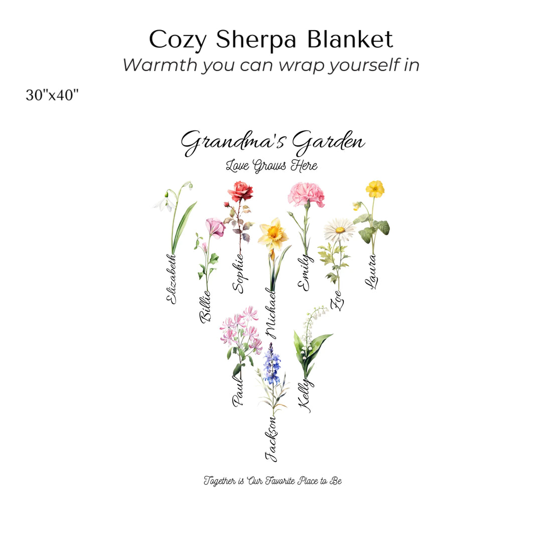 Create-Your-Custom-Watercolor-Birth-Month-Flower-Sherpa-Blanket-artfulane