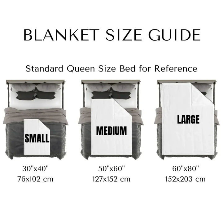 Blanket size guide-ARTFULANE