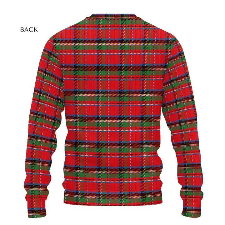 Custom Tartan Plaid Wool Sweater - ARTFULANE