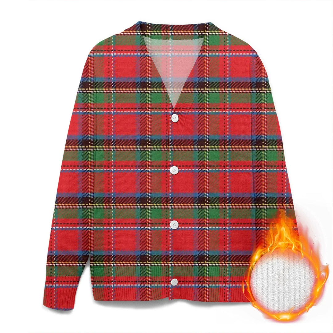 Custom Tartan Plaid Wool Sweater - ARTFULANE