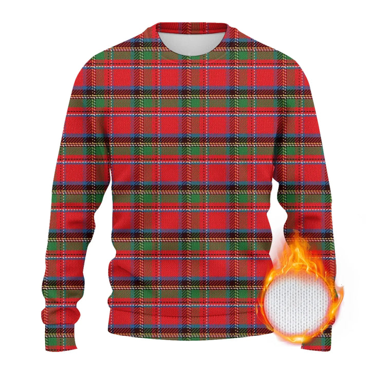 Custom Tartan Plaid Wool Sweater - ARTFULANE