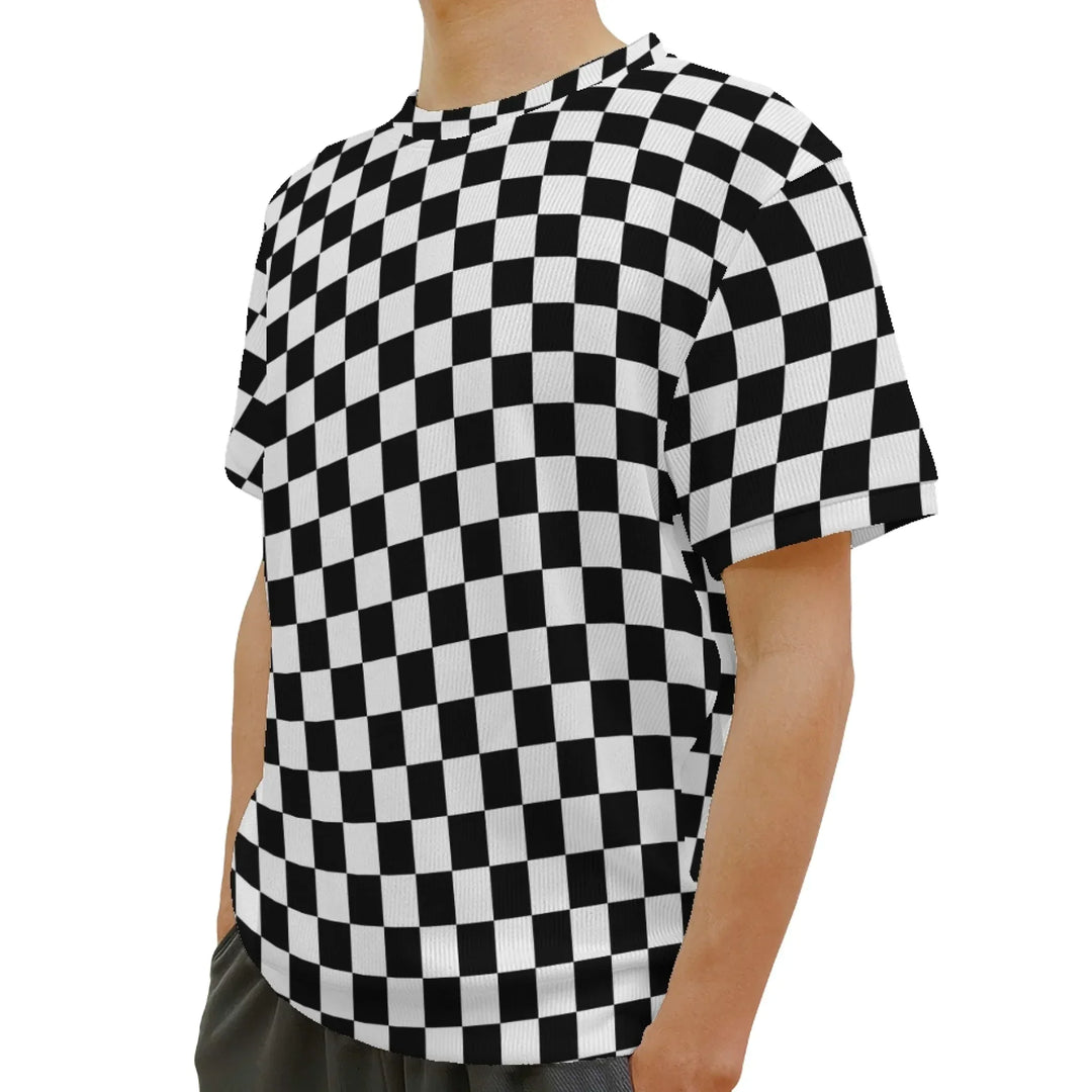 Custom Checkered Knit Sweater and Cardigan in multiple sizes for adults, kids, and babies – personalized knitwear design-ARTFULANE