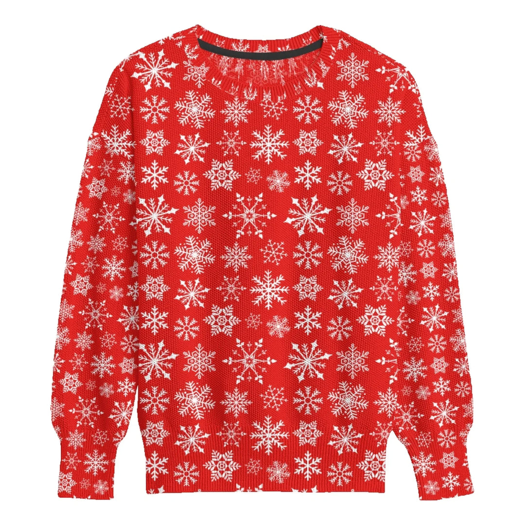 Custom Christmas Knit Sweater and Cardigan in multiple sizes for adults, kids, and babies – personalized knitwear design-ARTFULANE