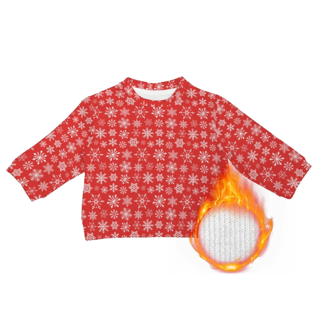 Custom Christmas Knit Sweater and Cardigan in multiple sizes for adults, kids, and babies – personalized knitwear design-ARTFULANE