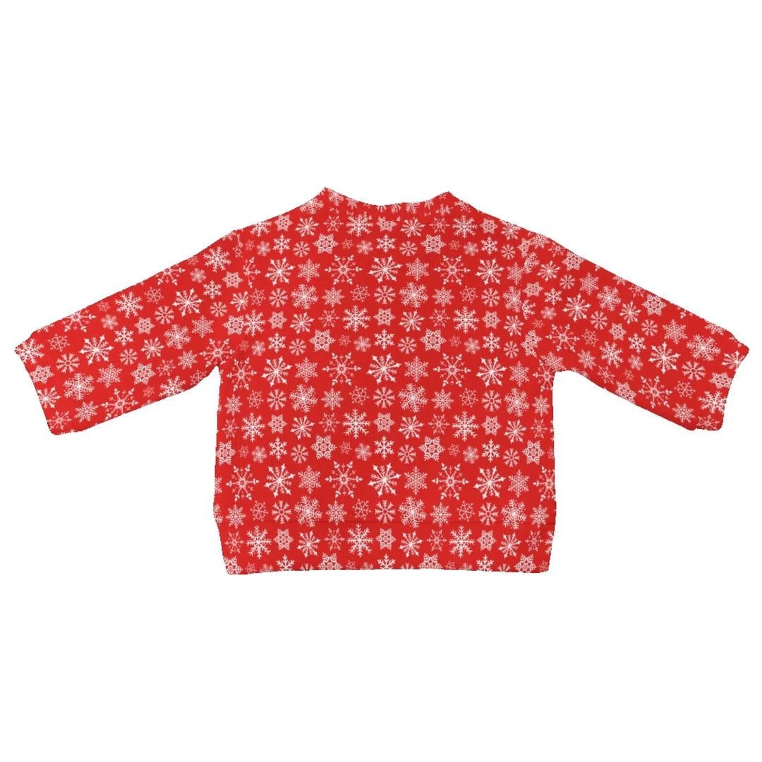 Custom Christmas Knit Sweater and Cardigan in multiple sizes for adults, kids, and babies – personalized knitwear design-ARTFULANE