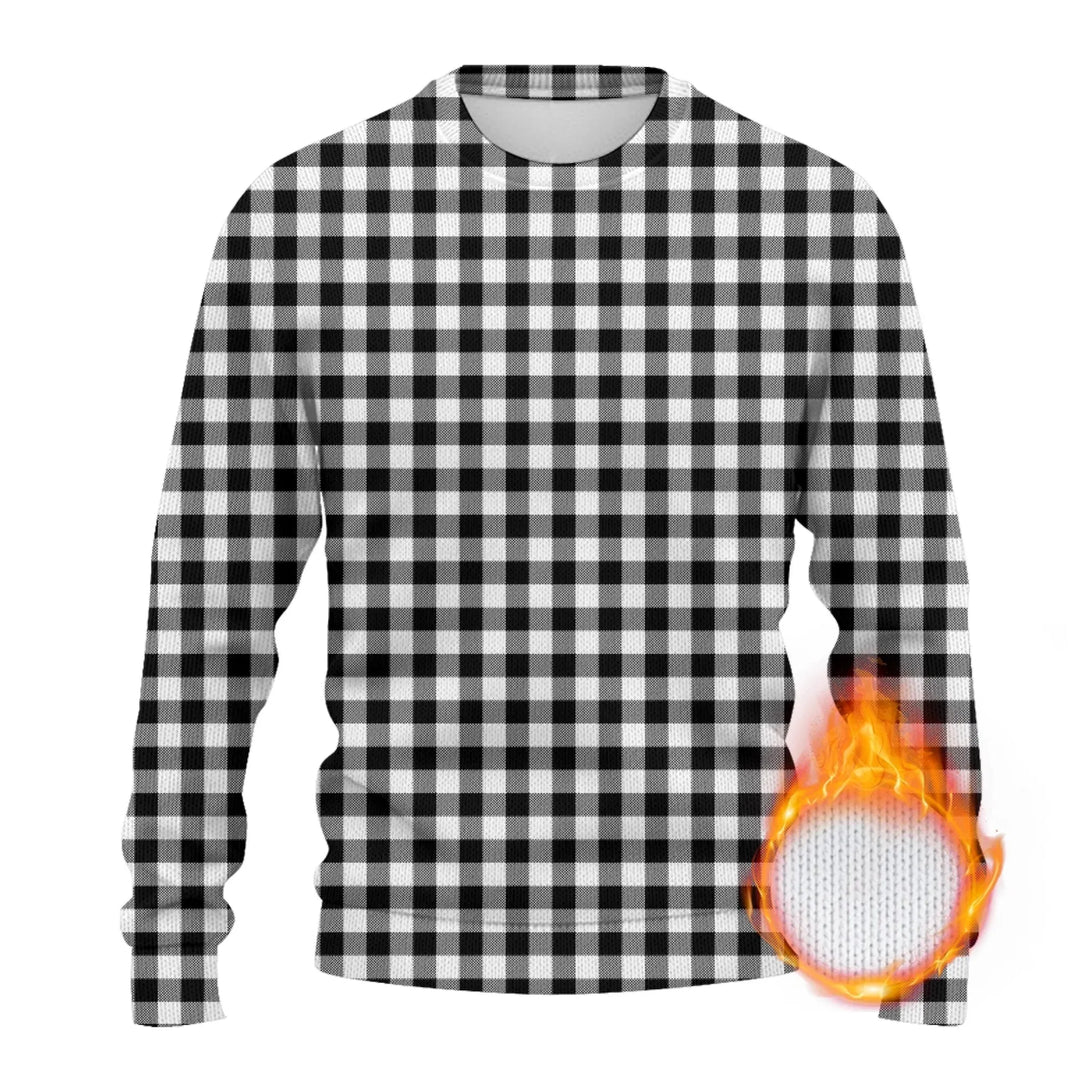 Custom Gingham Knit Sweater and Cardigan in multiple sizes for adults, kids, and babies – personalized knitwear design-ARTFULANE