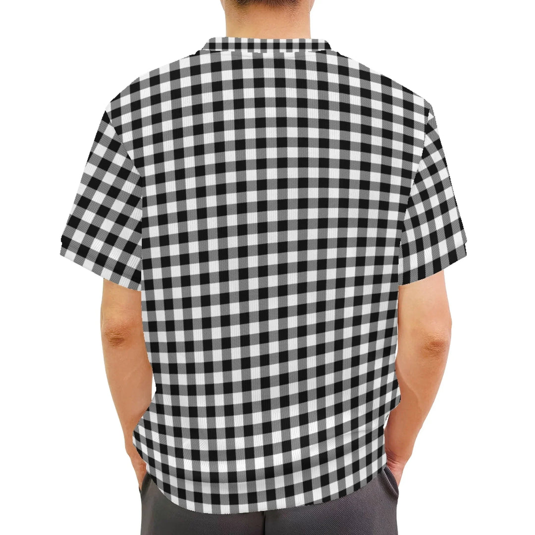 Custom Gingham Knit Sweater and Cardigan in multiple sizes for adults, kids, and babies – personalized knitwear design-ARTFULANE