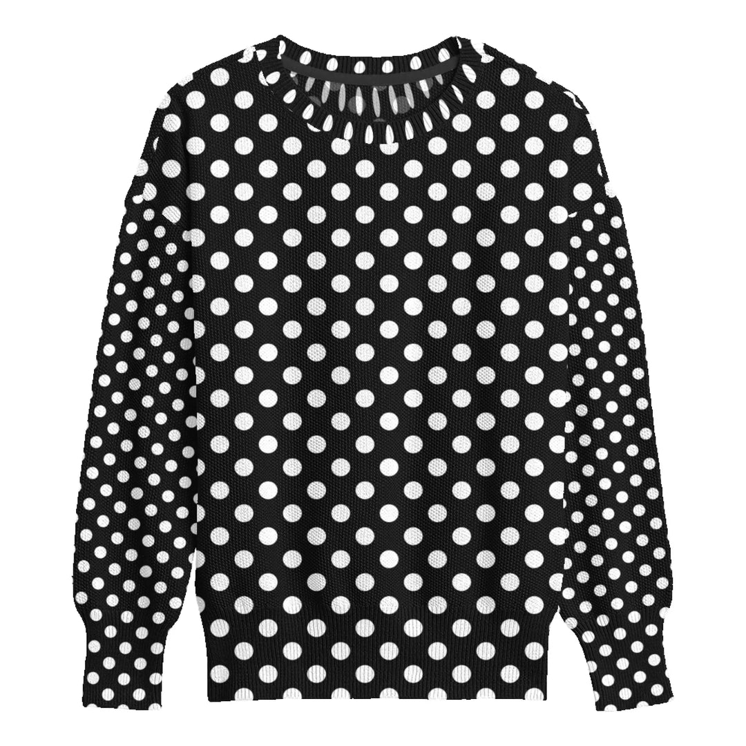 Size chart of custom short sleeve knit sweaters-ARTFULANE