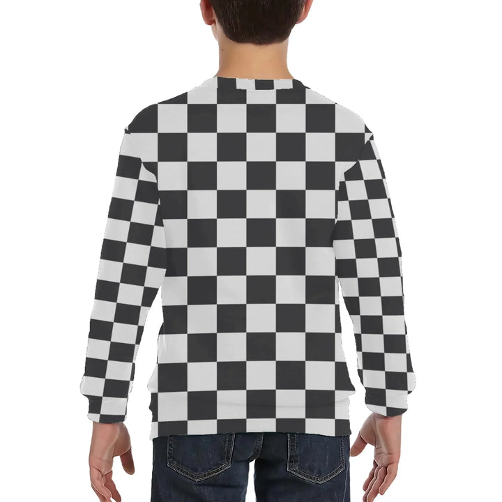 Custom Retro Groovy Knit Sweater and Cardigan in multiple sizes for adults, kids, and babies – personalized knitwear design-ARTFULANE