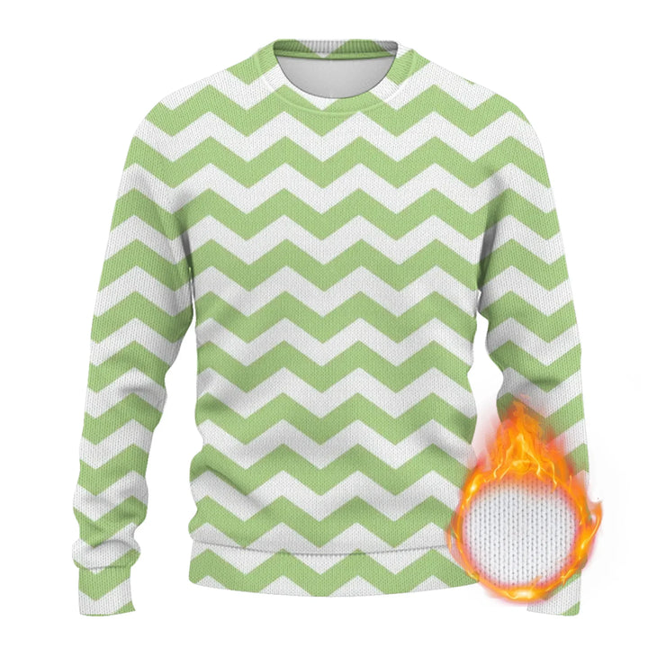 Custom Tartan Plaid Wool Sweater - ARTFULANE