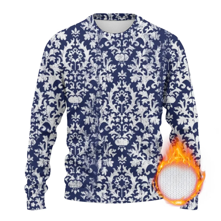 Custom Tartan Plaid Wool Sweater - ARTFULANE