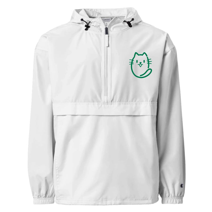 Chaqueta personalizada con inicial de gato bordada