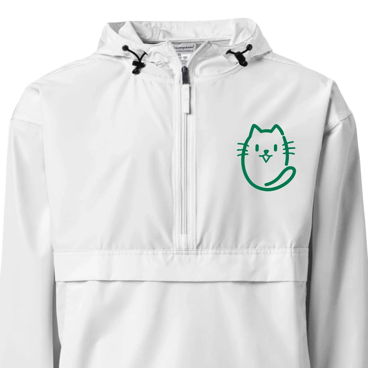 Chaqueta personalizada con inicial de gato bordada