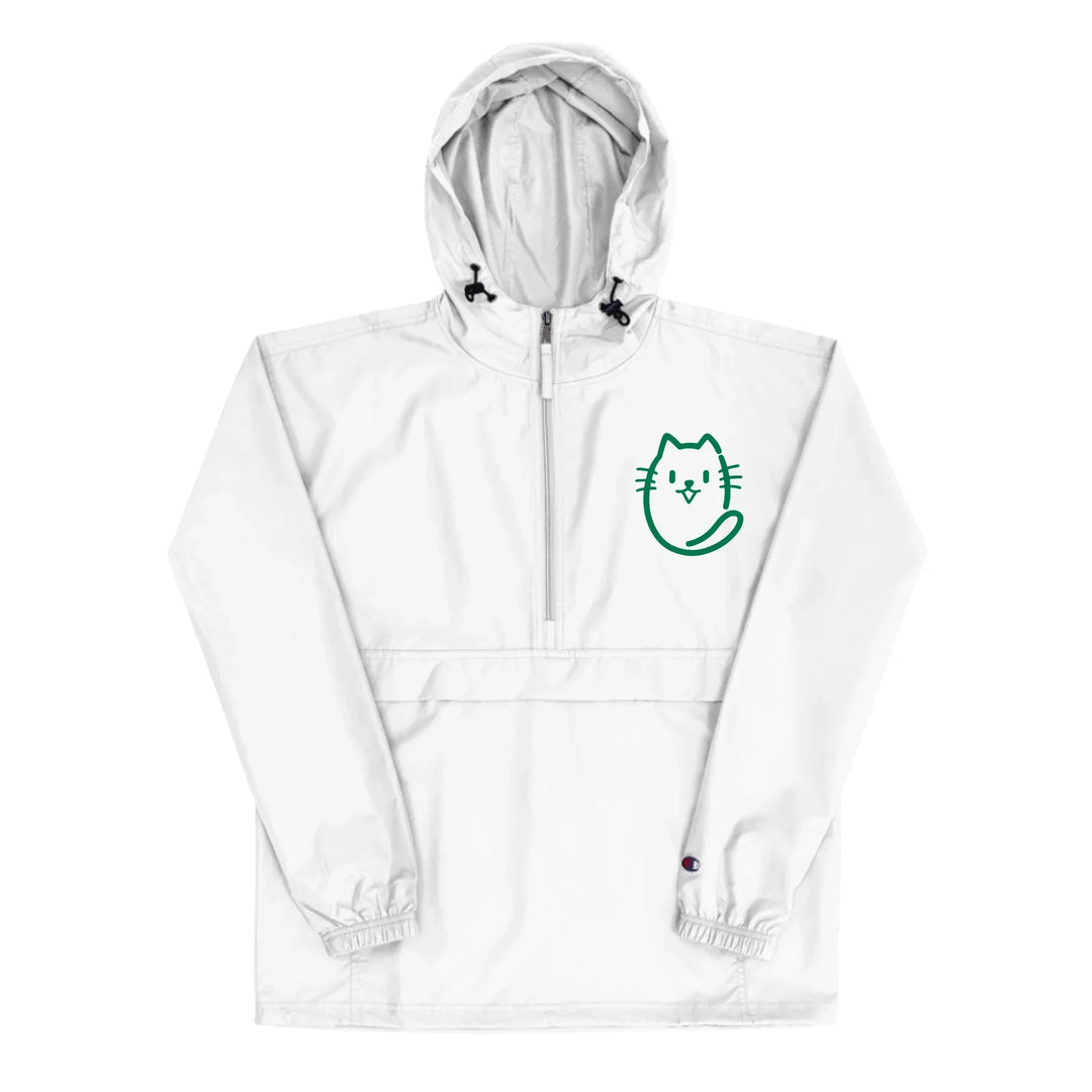 Chaqueta personalizada con inicial de gato bordada