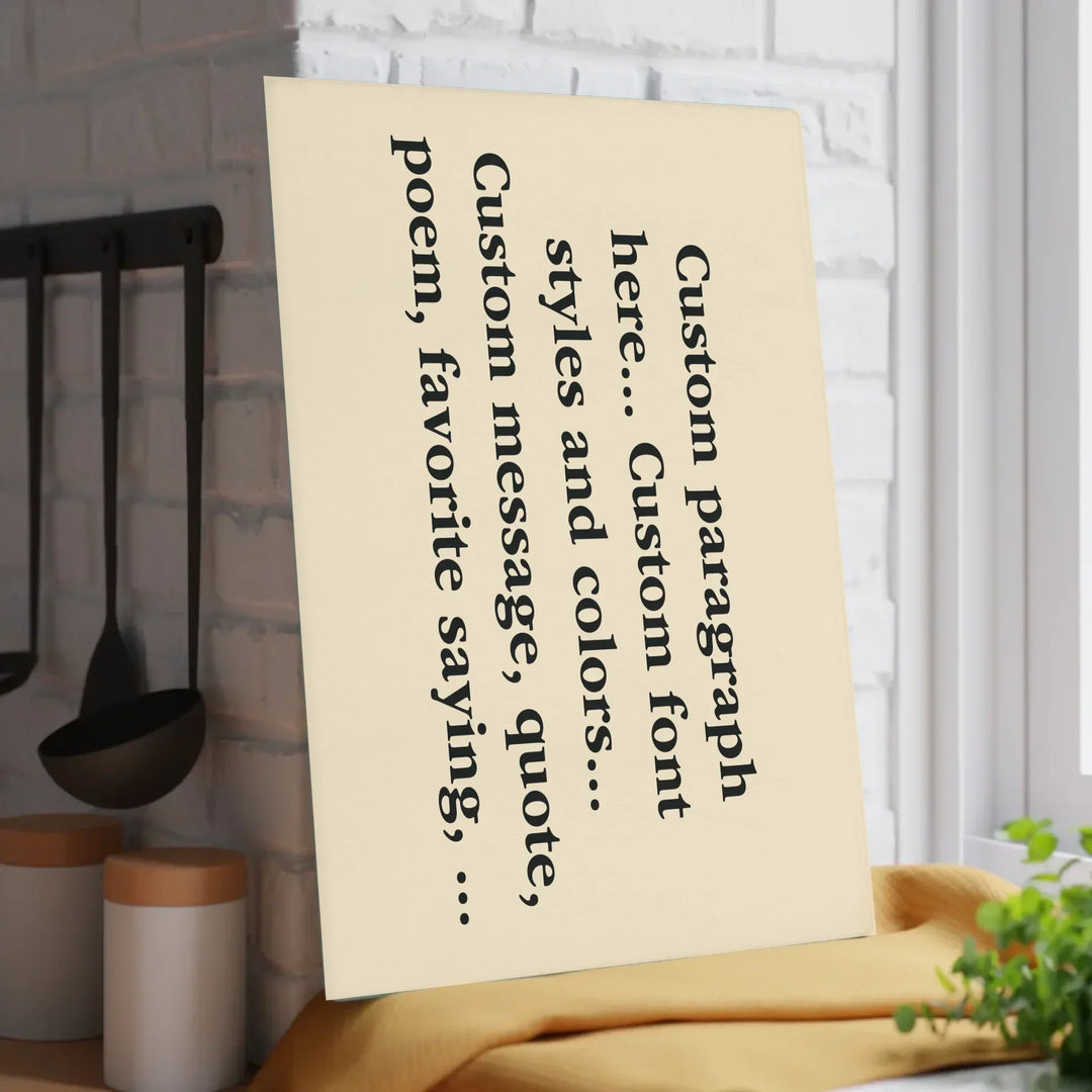 glass cutting board Context Vertical