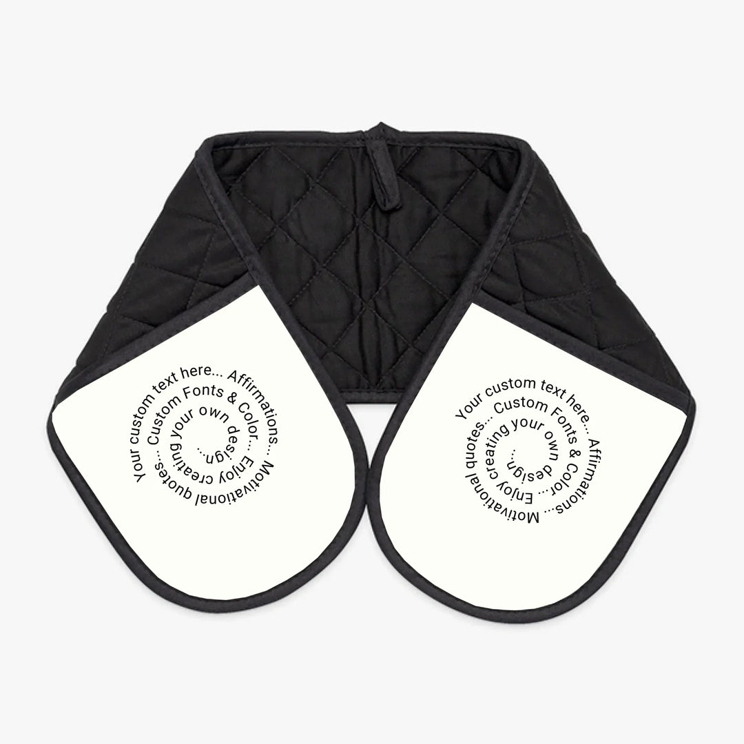 Accesorios de cocina con texto en espiral personalizado - ART-KAC254.3