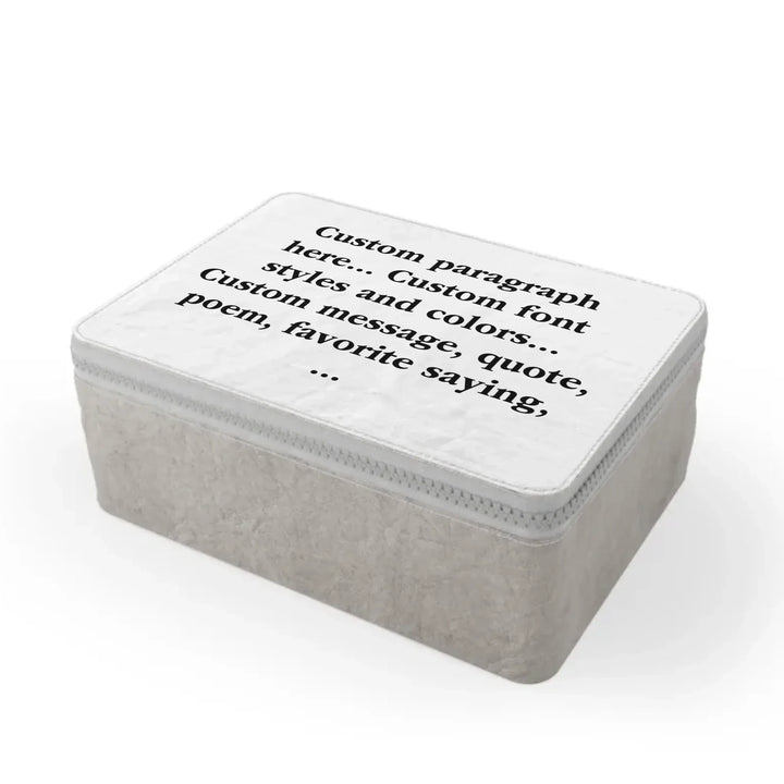 PAPER LUNCH BAG Closed bag